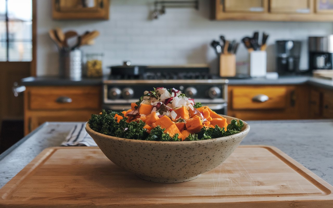 Perfectly Roasted Sweet Potatoes for a Healthy Bowl