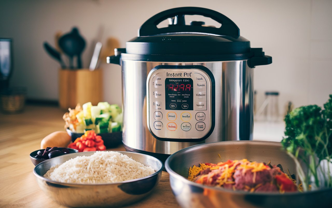  Step-by-step process of making Instant Pot Biryani.